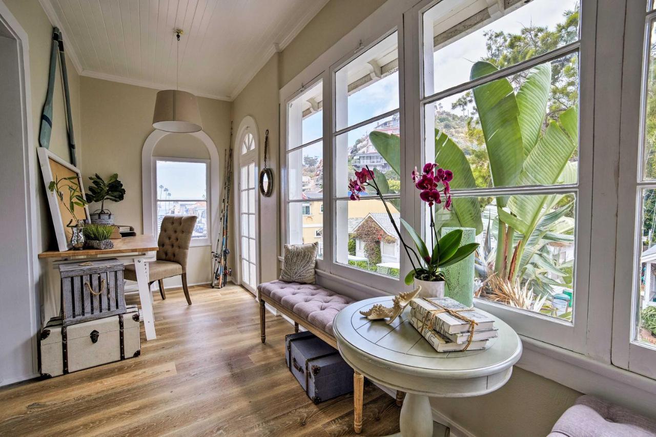 Charming Renovated Avalon Townhome, Walk To Beach! Екстериор снимка